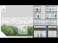 Como hacer fachada con Photoshop | Photoshop para Arquitectos | Imagina 3D