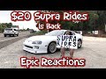 $20 Supra Rides Is Back... Epic Reactions!