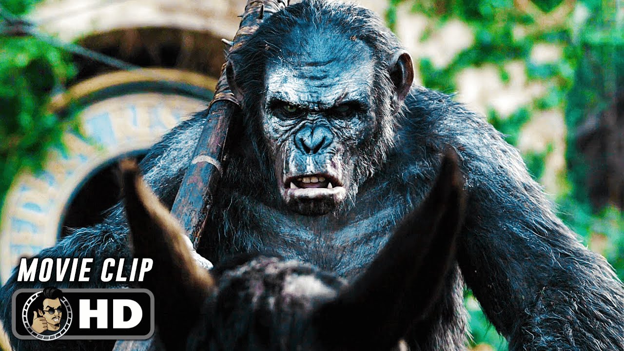 Apes Attack San Francisco Scene - Rise of the Planet of the Apes (2011) Movie Clip HD