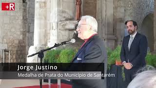 Professor Jorge Justino recebe medalha de prata de Santarém
