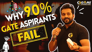 Why 90% GATE Aspirants fail?? | Gaurav Babu Sir