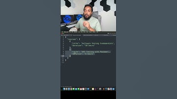 What is JSON? Simple Explanation with Real API Examples! #coding #qaautomation #softwaretesting