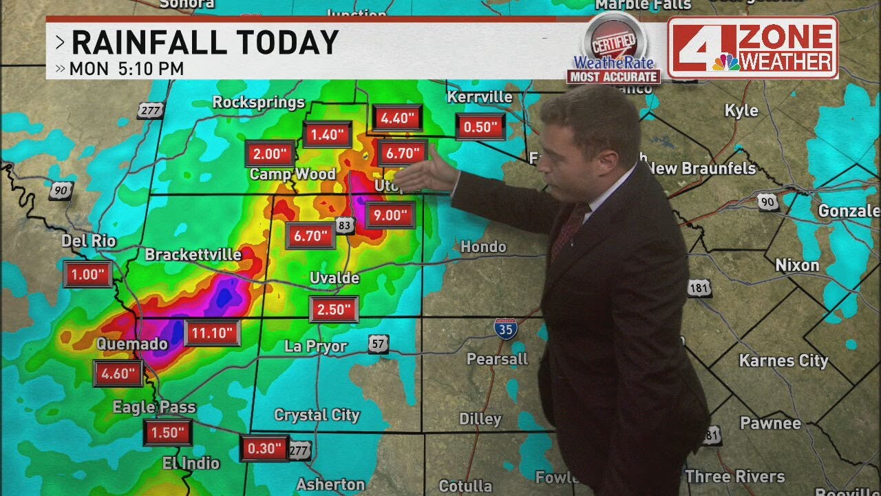 FLOOD WATCH: 1 to 3 inches of rain with isolated amounts up to 6 inches ...