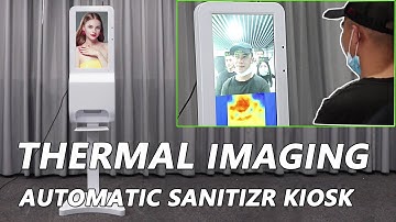 hand sanitizer kiosk with facial recognition function