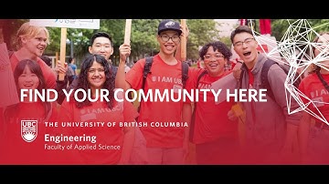 UBC Engineering: Find Your Community Here