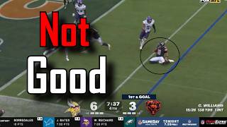 The play Caleb Williams was hurt on | Chicago Bears Vs Minnesota Vikings screenshot 4