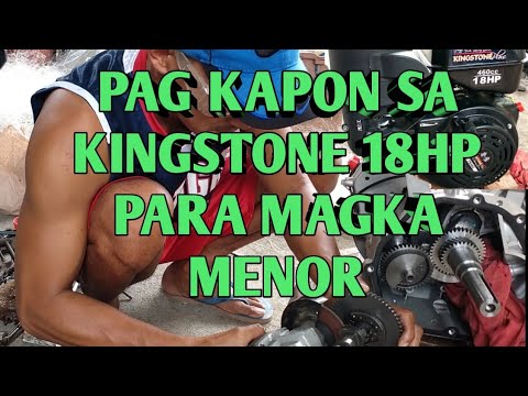 Paano magkapon ng Kingstone 18Hp (dapat gawin para mag menor ang Kingstone 18 hp)