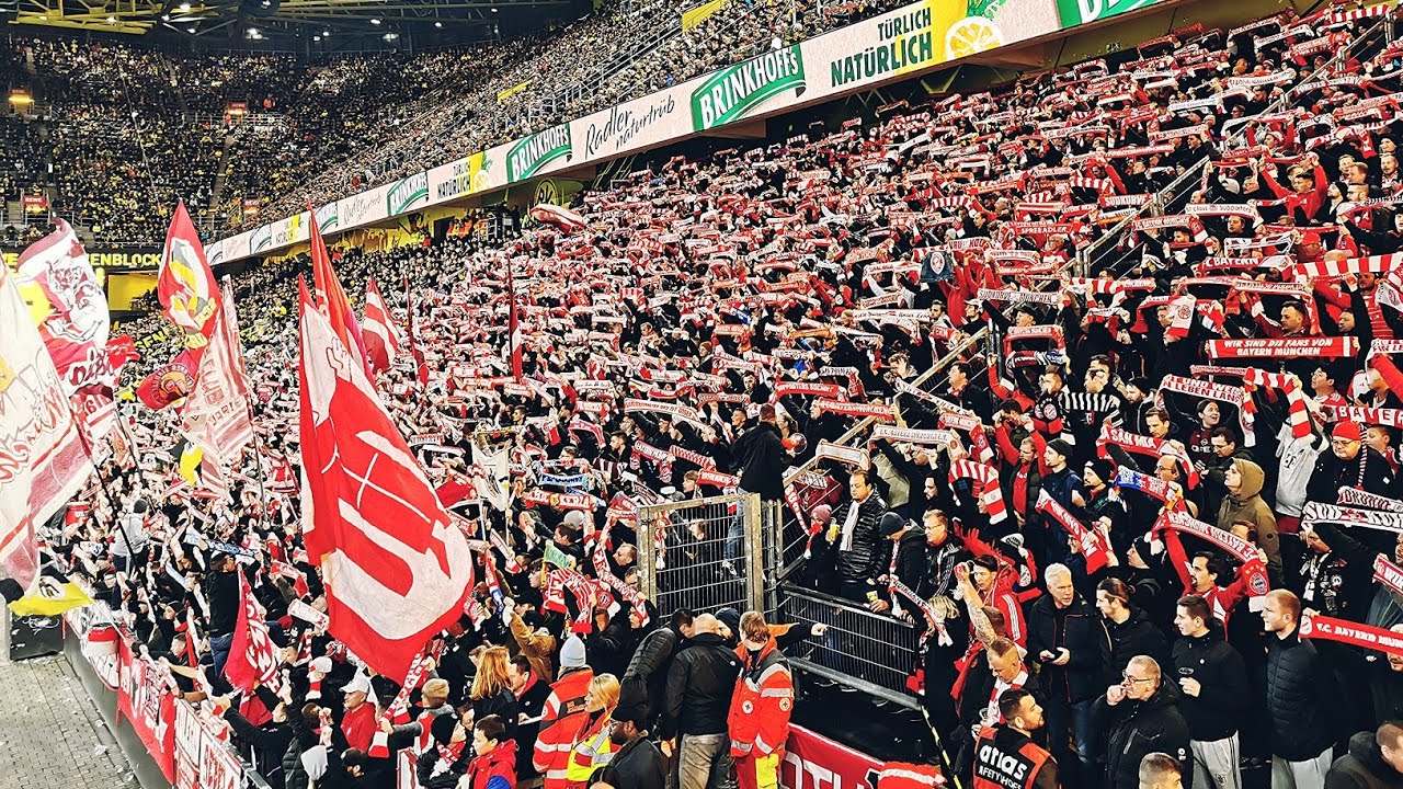 BEST OF * 8.000 Bayern Fans feiern 4-0 in Dortmund | Bundesliga November 2023