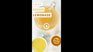 Simple Ginger Lemonade