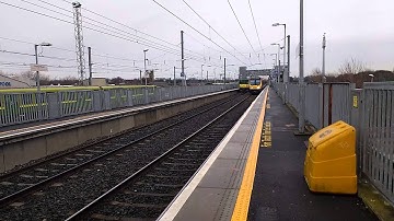 IE 29000 Class DMU Passing Contarf Road with horns