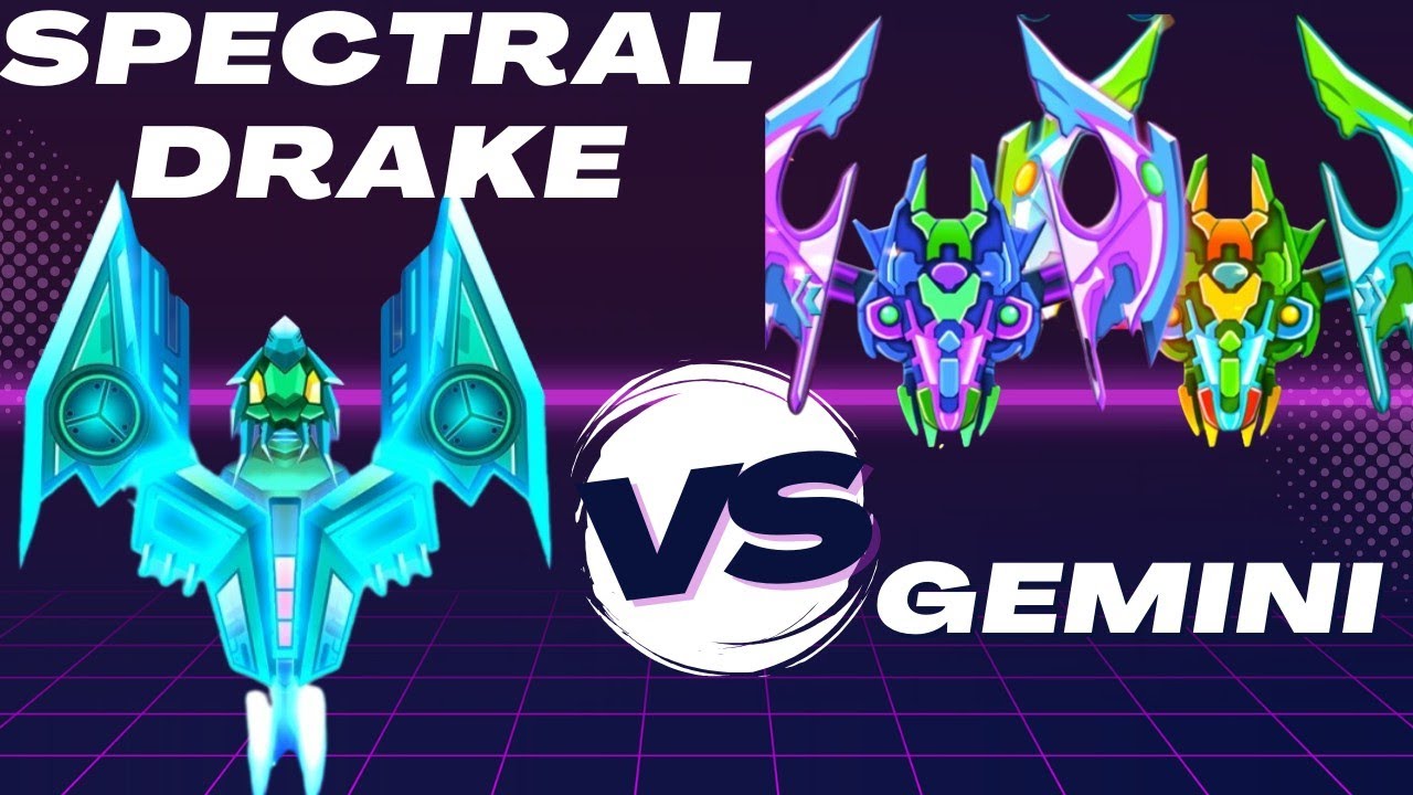 Alien Shooter Gemini vs Spectral Drake Ship | Epic Battles Of History ...