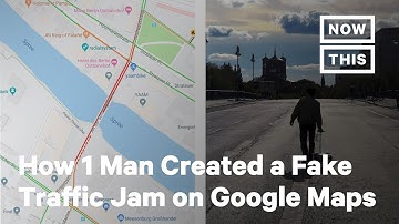 This Man Tricked Google Maps into Reporting a Traffic Jam | NowThis