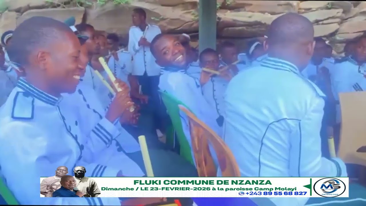 FLUKI NZANZA A LA PAROISSE MILITAIRE DE CAMP MOLAYI 💪💪🔥