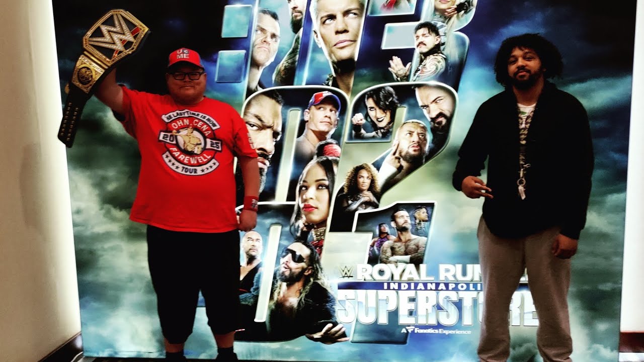 WWE ROYAL RUMBLE 2025 VLOG!!