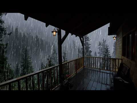 Lluvia Relajante Para Dormir - Sonido de Lluvia y Truenos, Rain Sound for Sleeping, Relajante 243