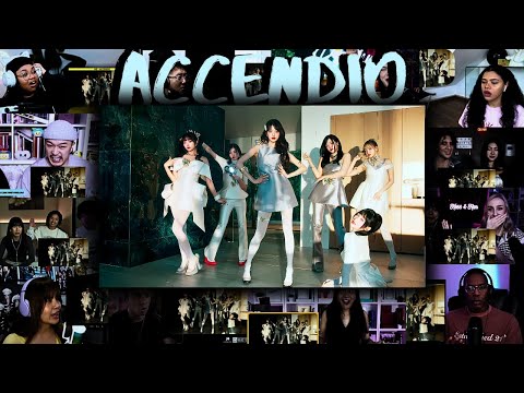 IVE 아이브 'Accendio' MV Reaction Mashup 4K