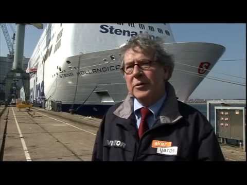 BBC Look East News 26/3/10 Essex Harwich Big Cruise Ships super ferry boats Germany ship yard Wismar. Suffolk Mooter Bike Mopeds Barry Lewis.