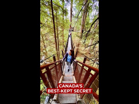 Video: Capilano Suspension Bridge Park, Vankūvera, BC