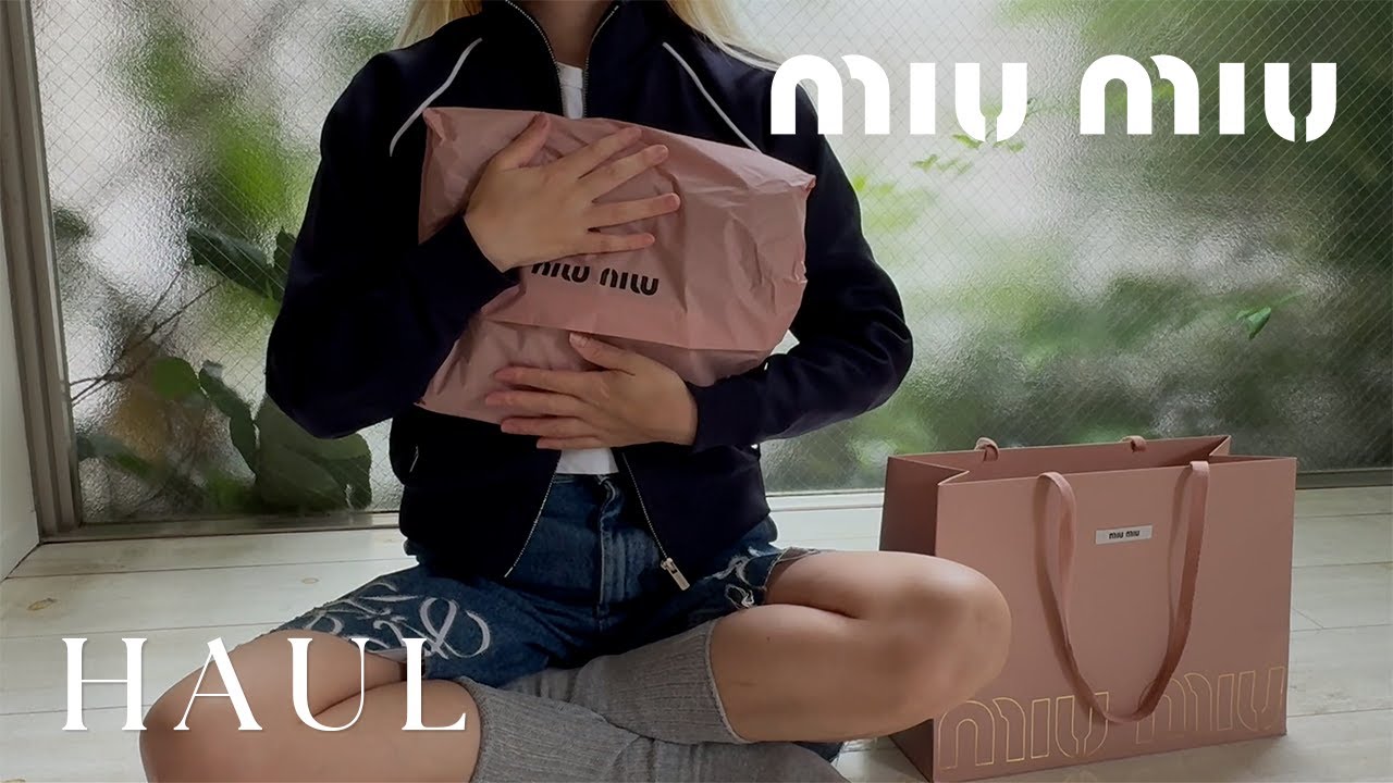 【SALE】◆MIUMIU◆FW24★配色ニットポロ ★ 美シルエット Buy clothes with silhouettes that have never been in fashion