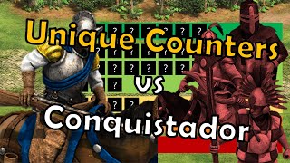 ELITE CONQUISTADOR | Best UNIQUE Counters | Tierlist | Age of Empires 2