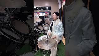 《西班牙鬥牛曲》新手必看!基礎鼓點教學#drumset #Femaledrummer #架子鼓 #drummer#drumcover