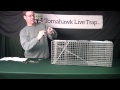 Adjusting Trigger Sensitivity and Trip Pan Height on a Tomahawk Live Trap