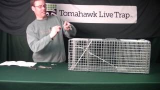 Adjusting Trigger Sensitivity and Trip Pan Height on a Tomahawk Live Trap