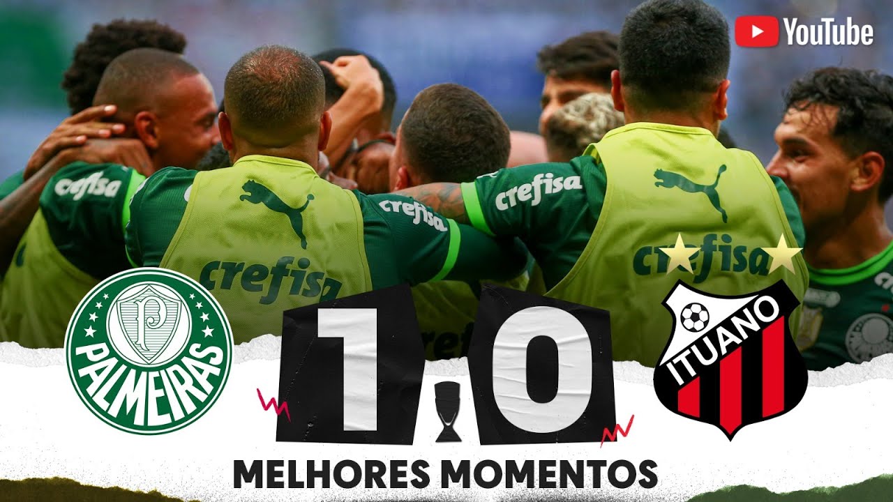 Palmeiras faz 1 a 0 no Ituano e vai à final do Paulistão