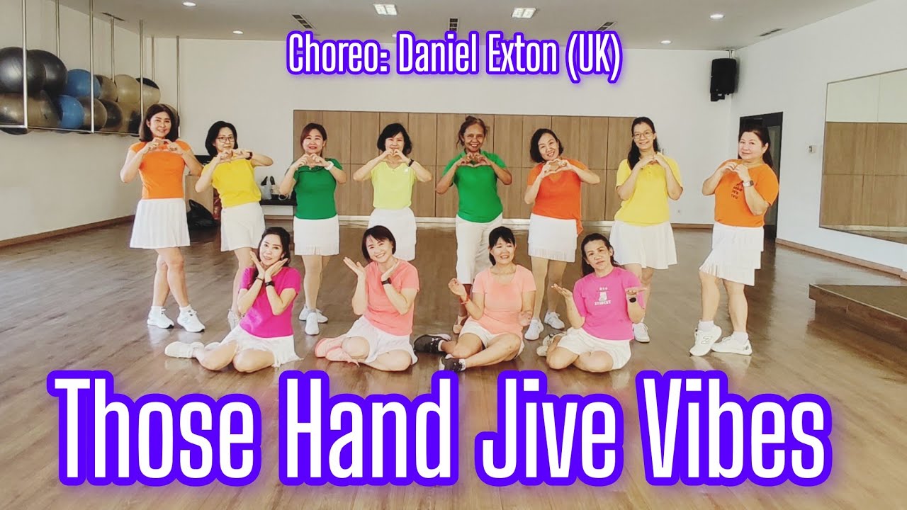 Those Hand Jive Vibes - line dance | Daniel Exton (UK) | ASSC - YouTube