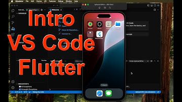 Flutter-Run first app with VSCode on MacOS and iPhone15Pro Simulator #Flutter #vscode #MacBook