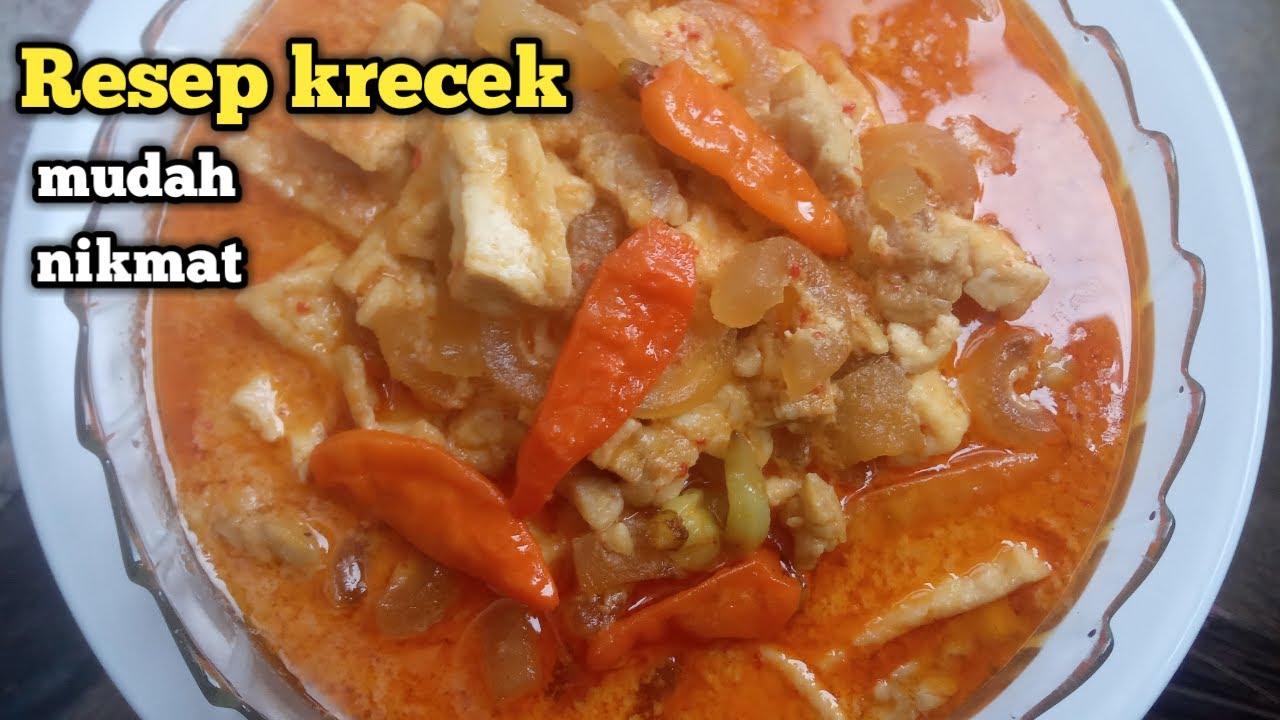 Resep Olahan Krecek Tahu Tempe Yang Mudah Dan Nikmat Youtube