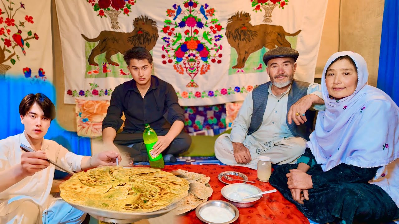 افطار امشب خوش مزه ترین بولانی عمرم را خوردیم 😋🫡😘