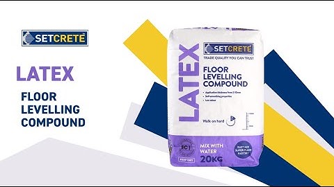 How to use Latex Floor Levelling Compound