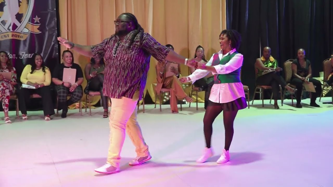 ISDC 2022 - Ariel & Drewry - Invitational Jack & Jill, DFW Swingout