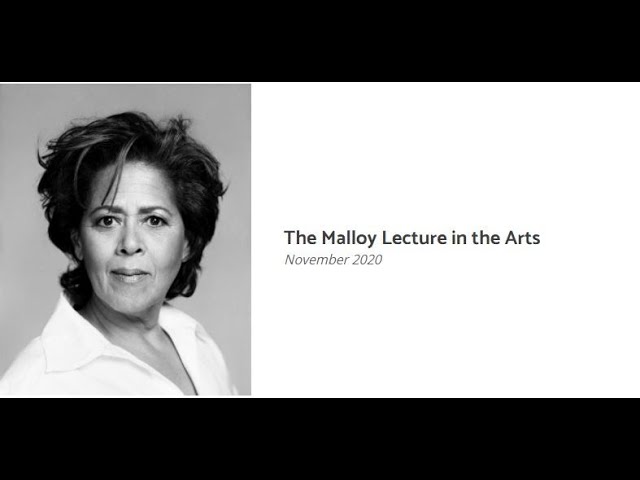 The Malloy Lecture in the Arts 2020: Question and Answer with Anna Deavere Smith