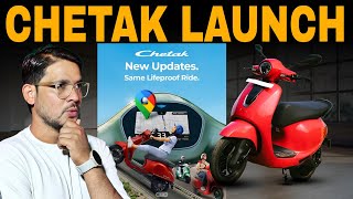 Chetak Launch Upgrade Scooter ⚡C35, C30,C2501 Google Map  80km/h speed hilhold Eco /Sports modes