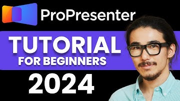 Propresenter 7 - Beginner Tutorial (2024)
