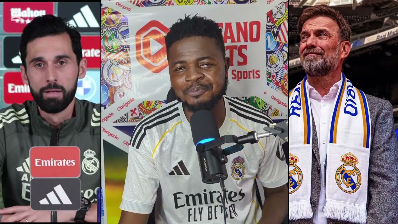 Álvaro Arbeloa’s First Press Conference as Real Madrid Coach — Klopp & Enzo in the Picture.