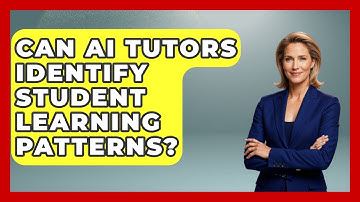Can AI Tutors Identify Student Learning Patterns? | Safe AI for The Classroom News