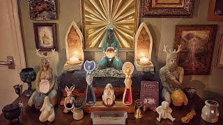 My Pagan Altar ~ A Quick Update.