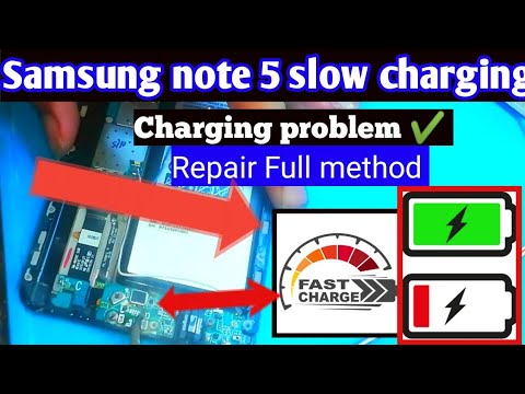 Samsung Note 5 slow charging problem |Charging error battery 🔋 not save | samsung Cgarging problem✔️