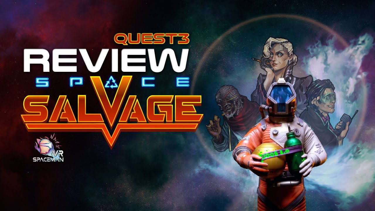 Space Salvage VR, lost & found in Space? Quest 3 Full review - YouTube
