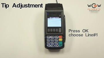 Dejavoo Z8 Tip Adjustment