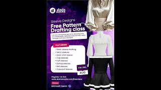 Basic Sleeve (Part 2) - Pattern Drafting Class