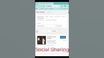 Thêm nút chia sẻ mạng xã hội vào WordPress trong 1 phút!