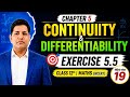 Continuity and Differentiability | Class 12 Maths NCERT | Chapter 5 Exercise 5.5 | Easy Method
