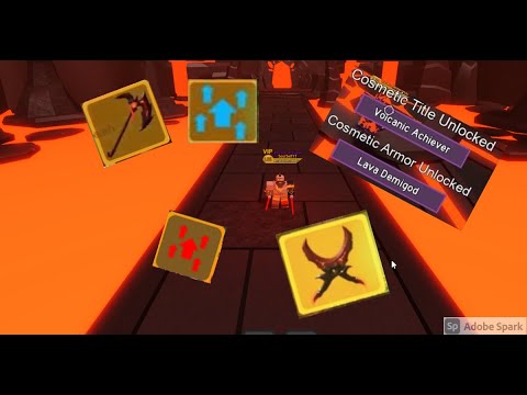 I GRINDED VOLCANIC CHAMBERS FOR 10 HOURS AND THIS IS WHAT I GOT! Dungeon Quest Roblox
