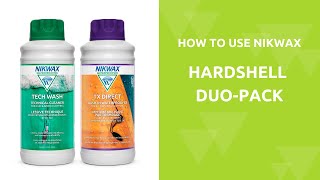 How to Use Nikwax Hardshell DUO-Pack