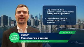 USD/JPY: Strong Industrial production