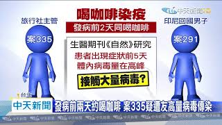20200424中天新聞 與友喝咖啡染疫! 旅行社主管病重裝葉克膜